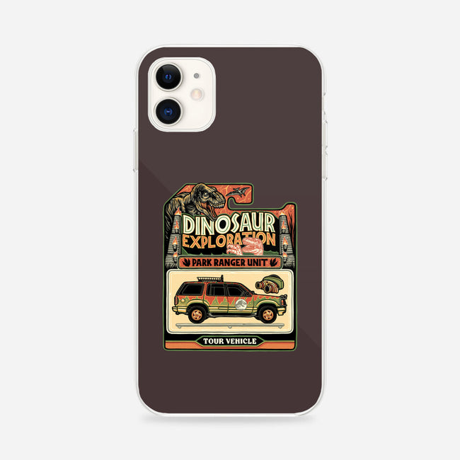 Dinosaur Exploration Vehicle-iPhone-Snap-Phone Case-glitchygorilla