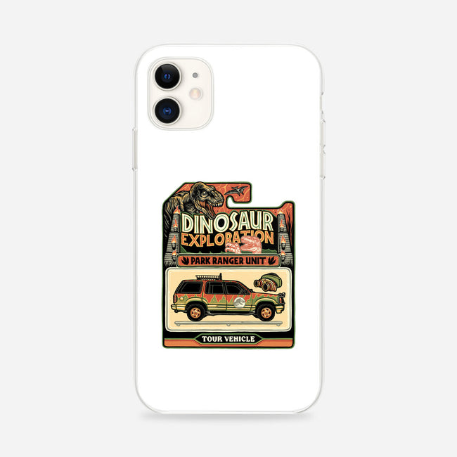 Dinosaur Exploration Vehicle-iPhone-Snap-Phone Case-glitchygorilla