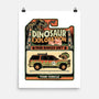 Dinosaur Exploration Vehicle-None-Matte-Poster-glitchygorilla