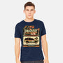 Dinosaur Exploration Vehicle-Mens-Heavyweight-Tee-glitchygorilla