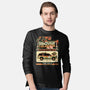 Dinosaur Exploration Vehicle-Mens-Long Sleeved-Tee-glitchygorilla