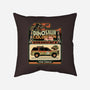 Dinosaur Exploration Vehicle-None-Removable Cover-Throw Pillow-glitchygorilla