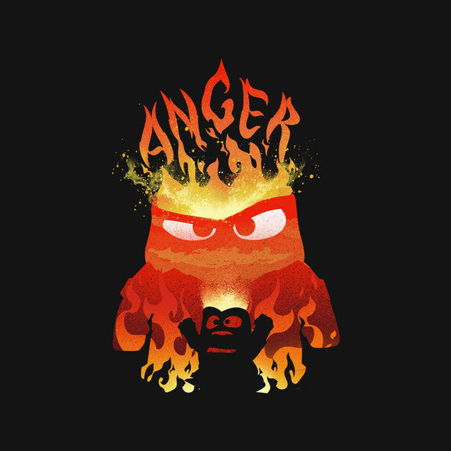 Anger Fire-Womens-Basic-Tee-dandingeroz