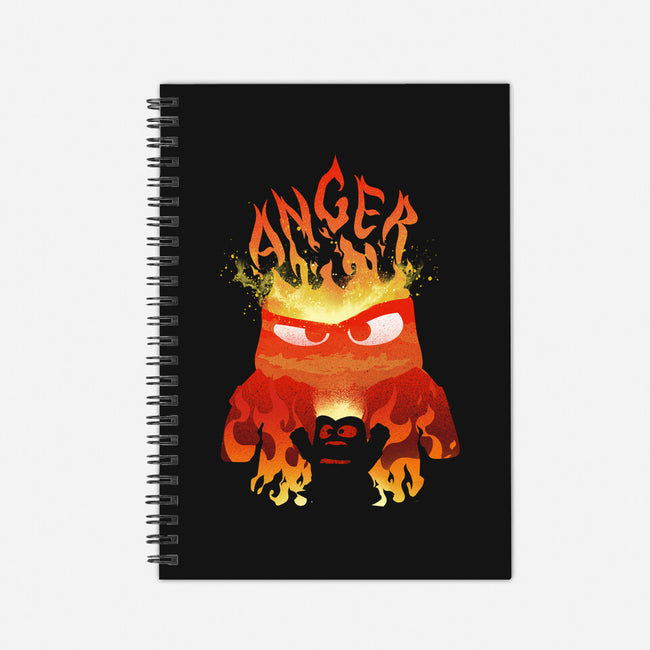 Anger Fire-None-Dot Grid-Notebook-dandingeroz