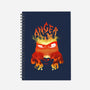 Anger Fire-None-Dot Grid-Notebook-dandingeroz