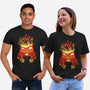 Anger Fire-Unisex-Basic-Tee-dandingeroz