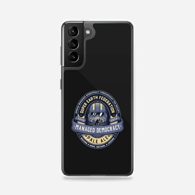 Democracy Exo Patriot Mech-Samsung-Snap-Phone Case-LAGELANTEE