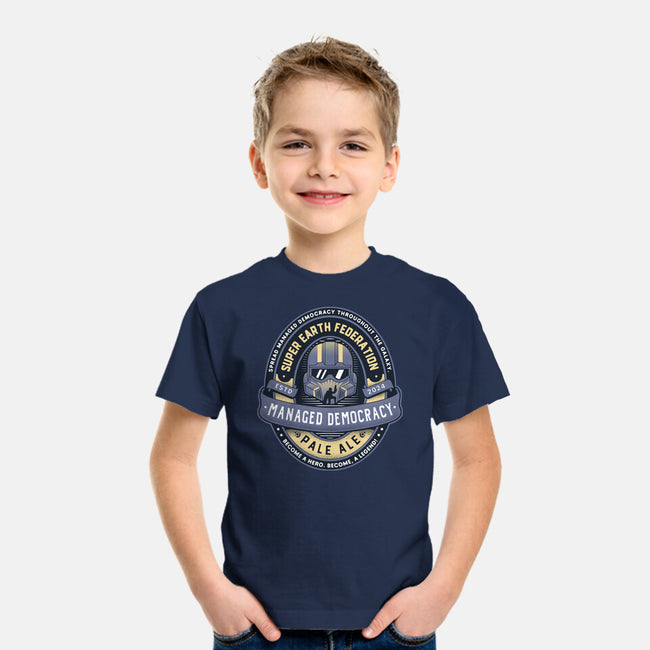 Democracy Exo Patriot Mech-Youth-Basic-Tee-LAGELANTEE