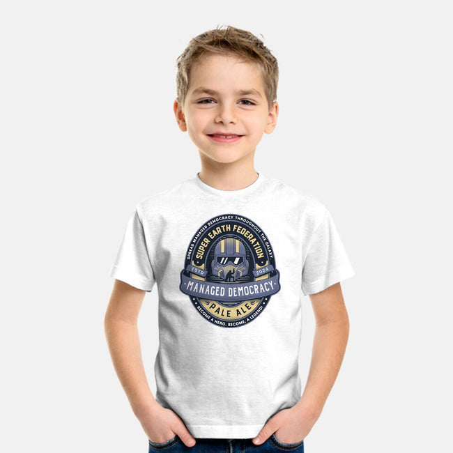 Democracy Exo Patriot Mech-Youth-Basic-Tee-LAGELANTEE