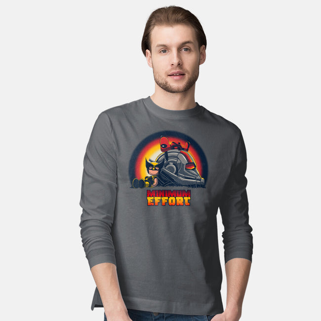 Minimum Effort-Mens-Long Sleeved-Tee-rmatix