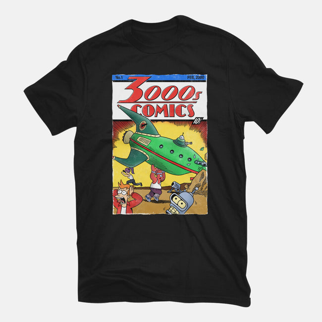 3000s Comics-Womens-Fitted-Tee-Barbadifuoco