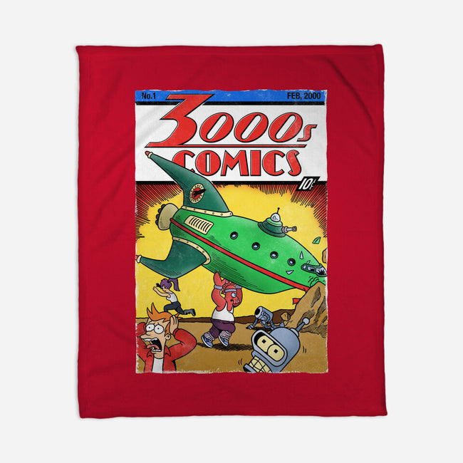 3000s Comics-None-Fleece-Blanket-Barbadifuoco