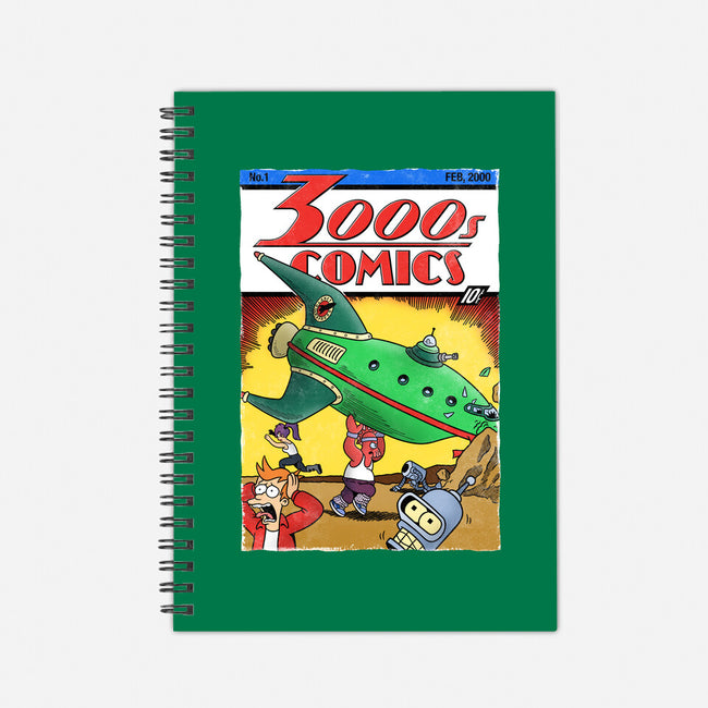 3000s Comics-None-Dot Grid-Notebook-Barbadifuoco