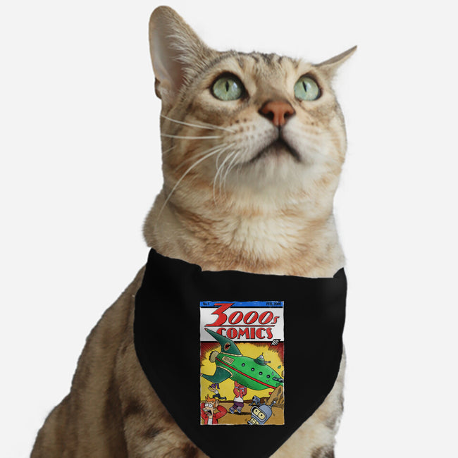 3000s Comics-Cat-Adjustable-Pet Collar-Barbadifuoco