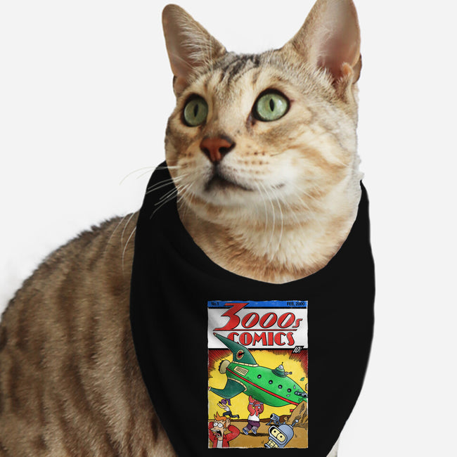 3000s Comics-Cat-Bandana-Pet Collar-Barbadifuoco