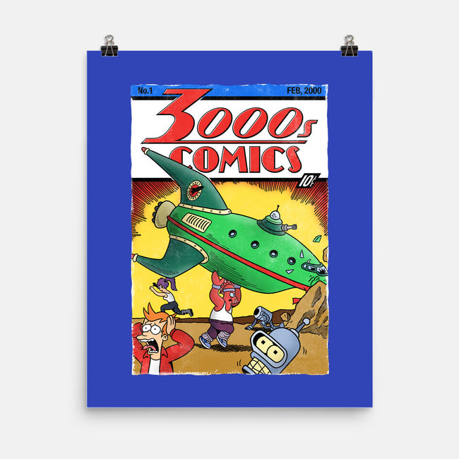 3000s Comics-None-Matte-Poster-Barbadifuoco