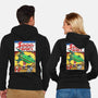 3000s Comics-Unisex-Zip-Up-Sweatshirt-Barbadifuoco