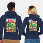 3000s Comics-Unisex-Zip-Up-Sweatshirt-Barbadifuoco