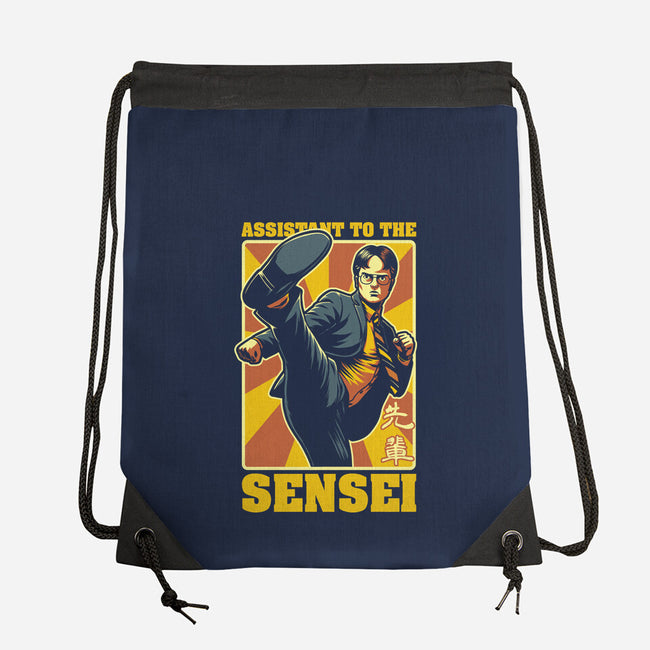 Sensei Assistant-None-Drawstring-Bag-Studio Mootant