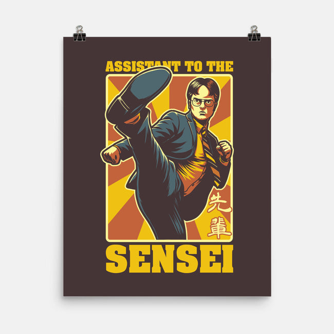 Sensei Assistant-None-Matte-Poster-Studio Mootant