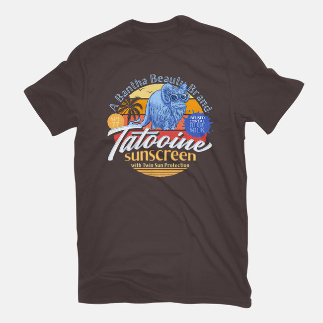 Tatooine Sunscreen-Womens-Basic-Tee-Wheels