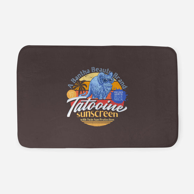 Tatooine Sunscreen-None-Memory Foam-Bath Mat-Wheels