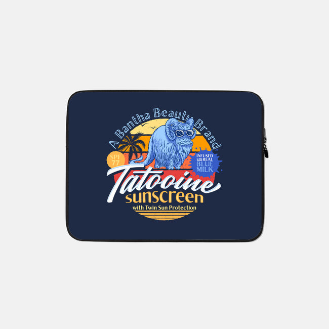 Tatooine Sunscreen-None-Zippered-Laptop Sleeve-Wheels