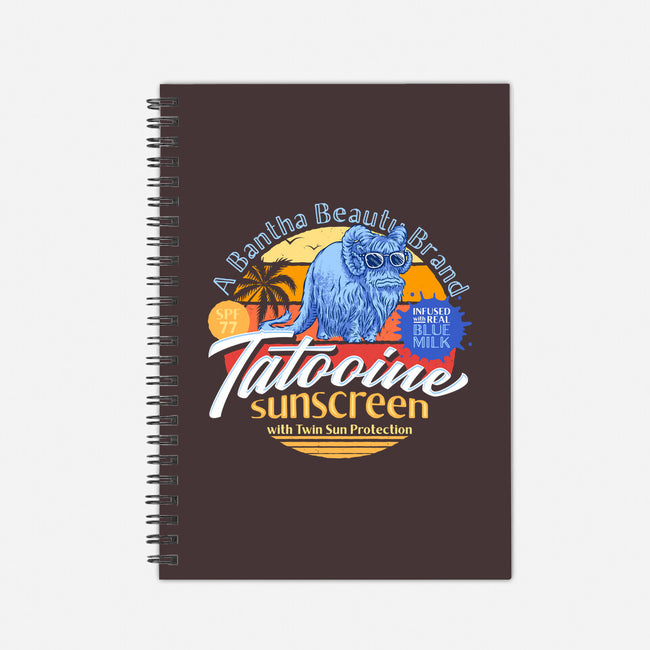 Tatooine Sunscreen-None-Dot Grid-Notebook-Wheels