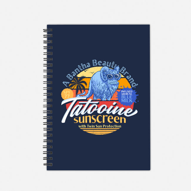 Tatooine Sunscreen-None-Dot Grid-Notebook-Wheels