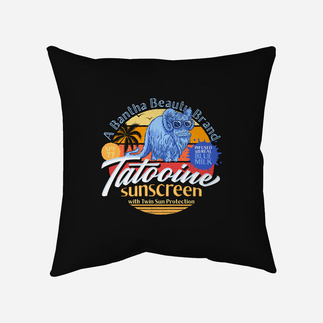 Tatooine Sunscreen-None-Non-Removable Cover w Insert-Throw Pillow-Wheels