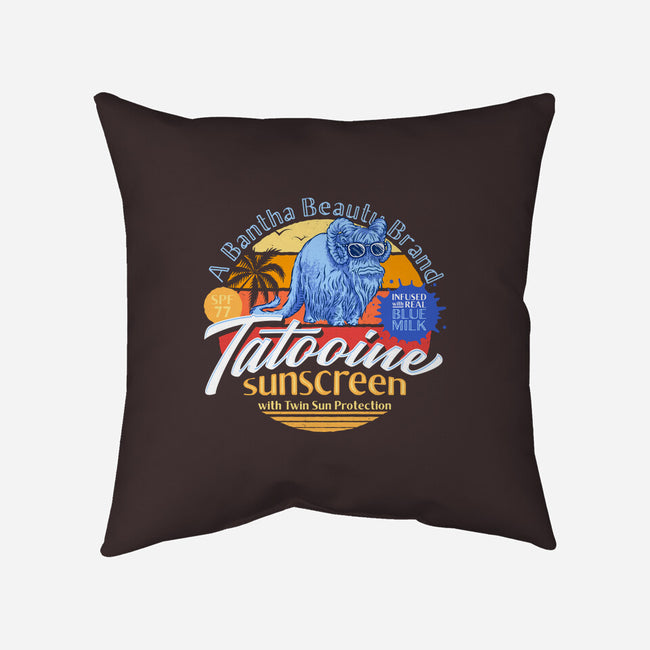 Tatooine Sunscreen-None-Non-Removable Cover w Insert-Throw Pillow-Wheels