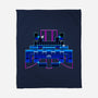 Space Retro-None-Fleece-Blanket-demonigote