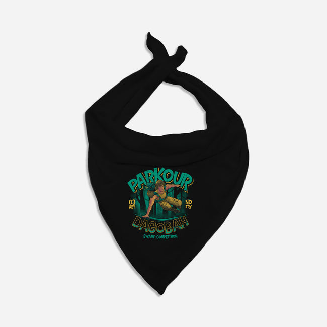 Parkour Dagobah-Dog-Bandana-Pet Collar-teesgeex