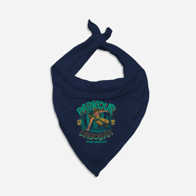 Parkour Dagobah-Dog-Bandana-Pet Collar-teesgeex