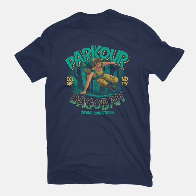 Parkour Dagobah-Unisex-Basic-Tee-teesgeex