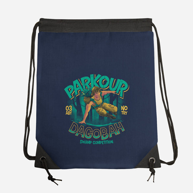 Parkour Dagobah-None-Drawstring-Bag-teesgeex