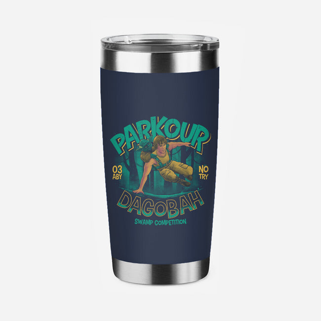 Parkour Dagobah-None-Stainless Steel Tumbler-Drinkware-teesgeex