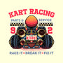 Kart Racing-None-Outdoor-Rug-glitchygorilla