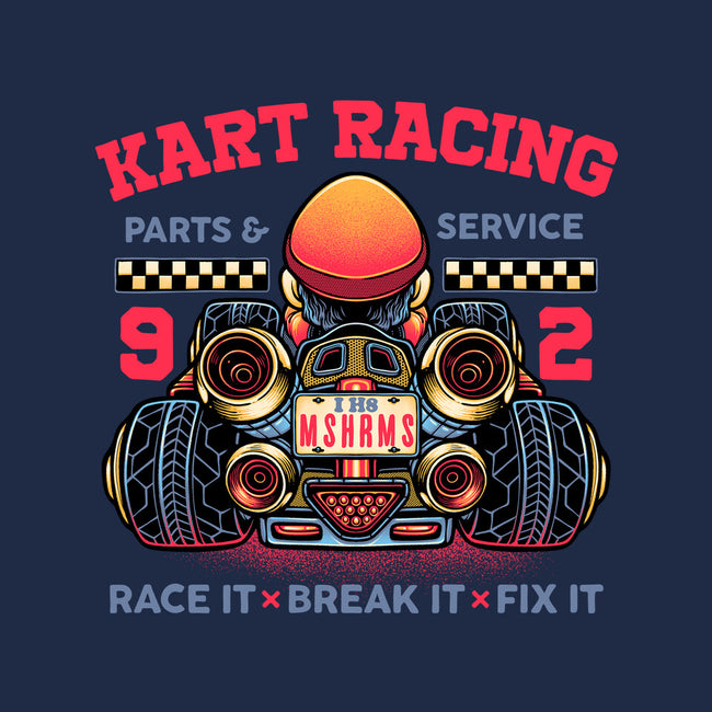 Kart Racing-None-Non-Removable Cover w Insert-Throw Pillow-glitchygorilla