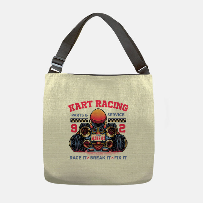 Kart Racing-None-Adjustable Tote-Bag-glitchygorilla