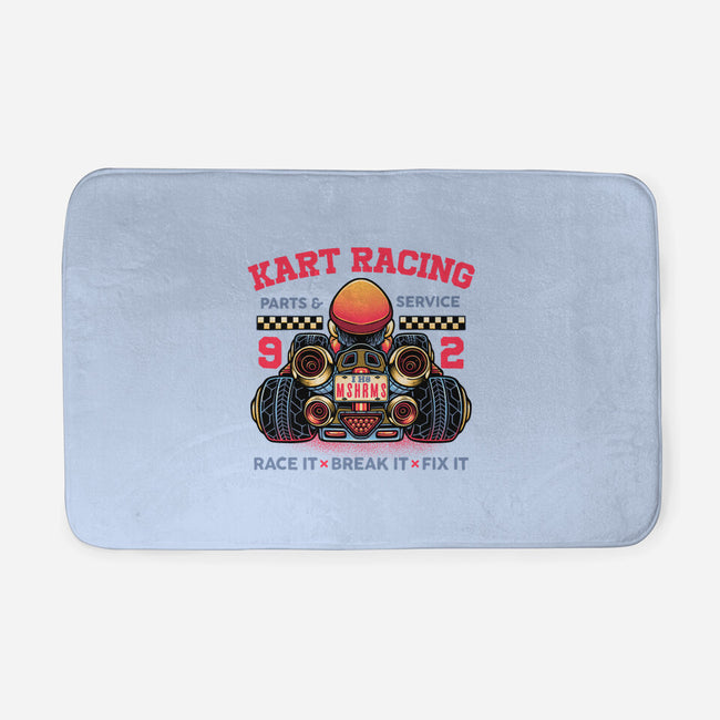 Kart Racing-None-Memory Foam-Bath Mat-glitchygorilla