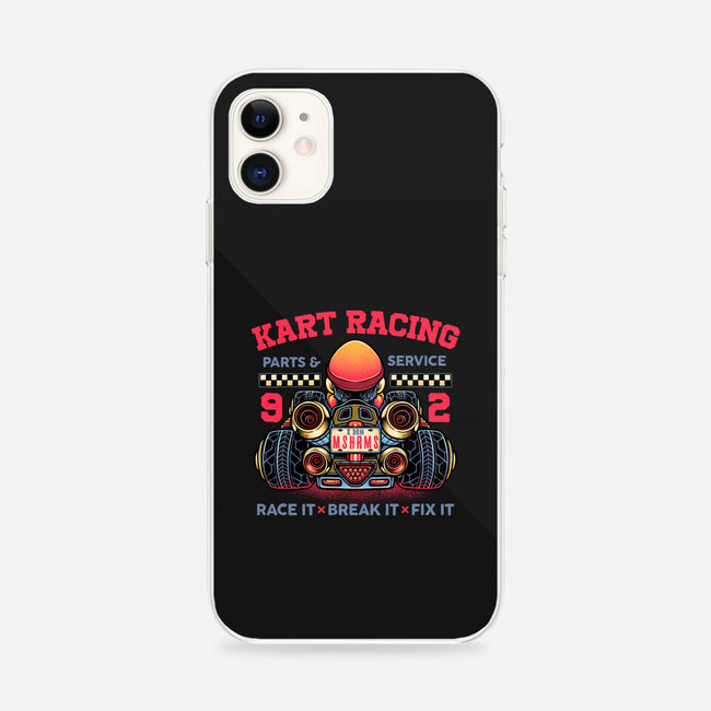 Kart Racing-iPhone-Snap-Phone Case-glitchygorilla