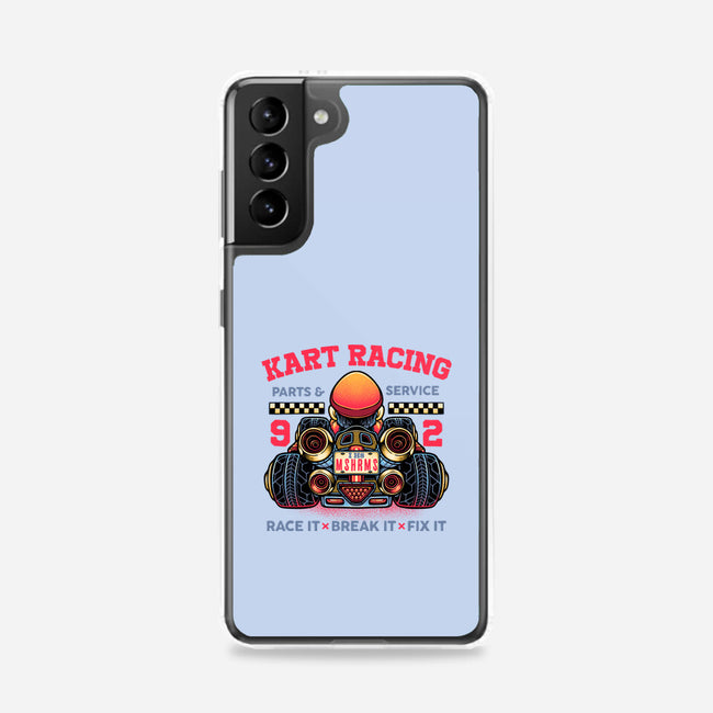 Kart Racing-Samsung-Snap-Phone Case-glitchygorilla