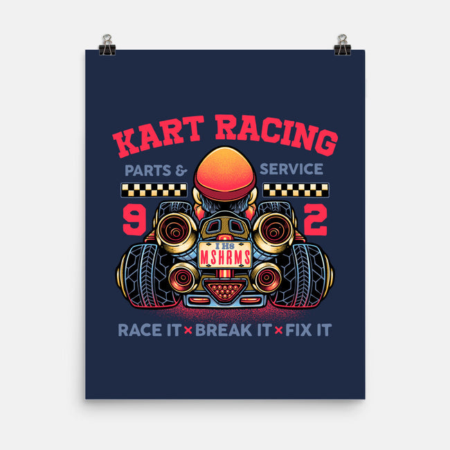 Kart Racing-None-Matte-Poster-glitchygorilla