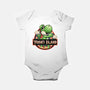 Green Dinosaur Island-Baby-Basic-Onesie-glitchygorilla