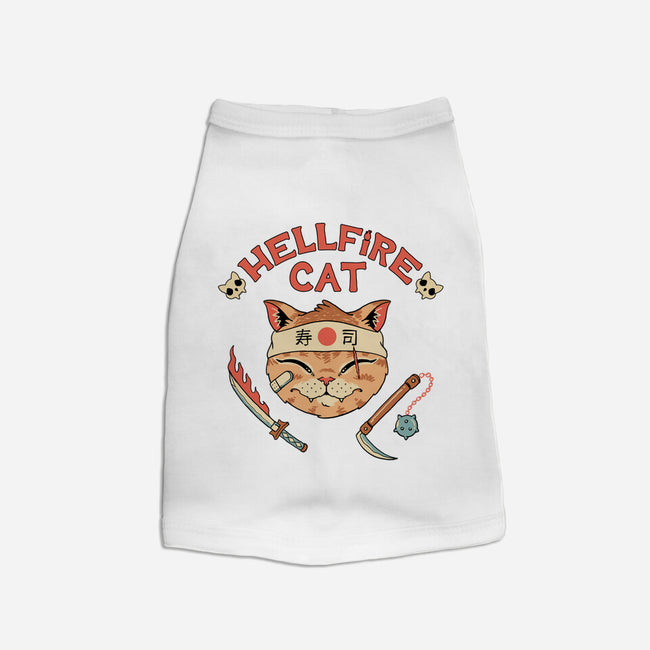 Hellfire Cat Meowster-Cat-Basic-Pet Tank-vp021