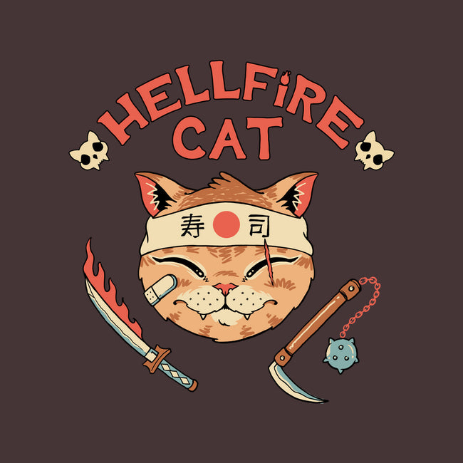 Hellfire Cat Meowster-None-Beach-Towel-vp021