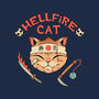 Hellfire Cat Meowster-None-Removable Cover-Throw Pillow-vp021