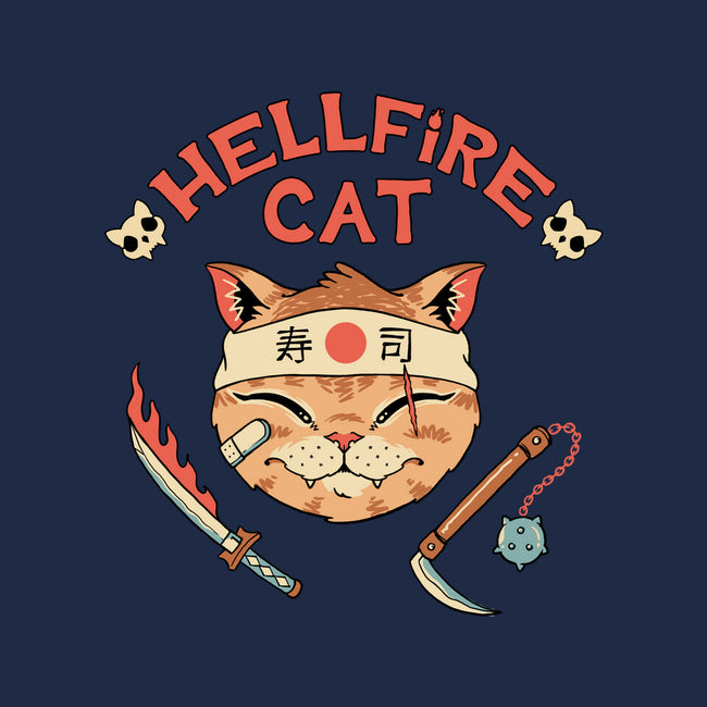 Hellfire Cat Meowster-Womens-Racerback-Tank-vp021