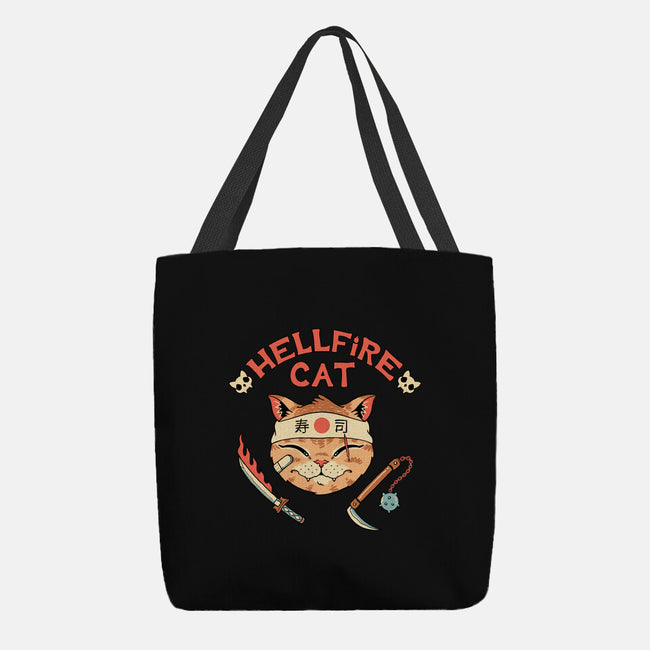 Hellfire Cat Meowster-None-Basic Tote-Bag-vp021